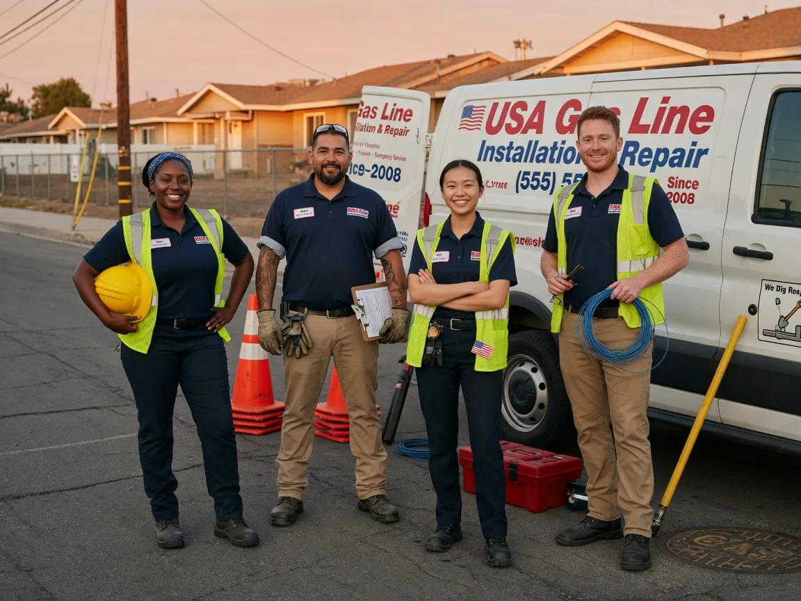 Gas Line Installation company in Fortuna, CA